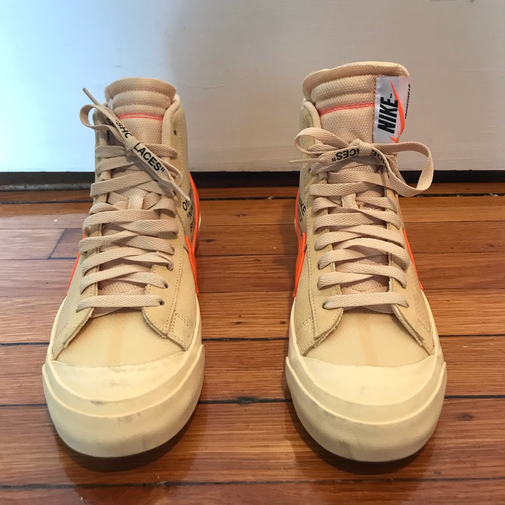 NEW Nike OFF-WHITE x Blazer Mid 'All Hallows Eve’